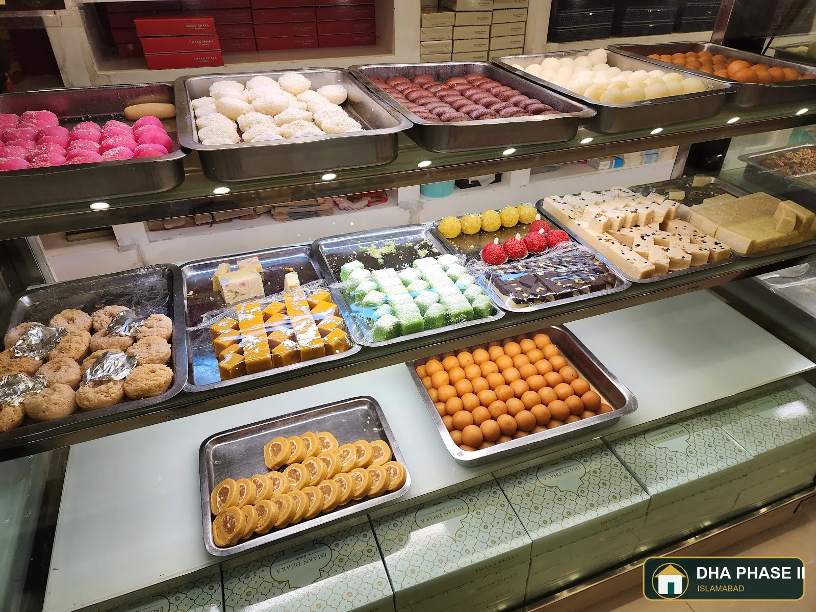 Emaan Dhaka Sweets in DHA Phase 2 Islamabad