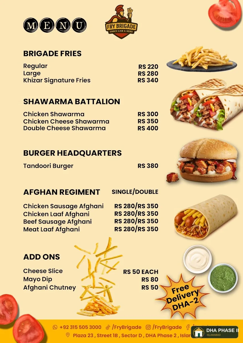 Fry Brigade in DHA Phase 2 Islamabad — photo 2