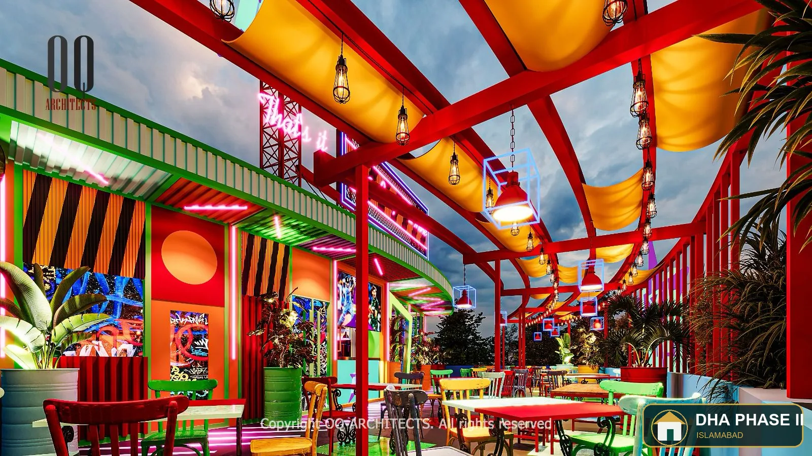 Lit Restaurant in DHA Phase 2 Islamabad