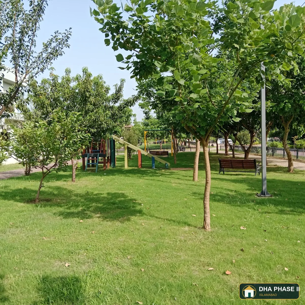 Sector G Park in DHA Phase 2 Islamabad
