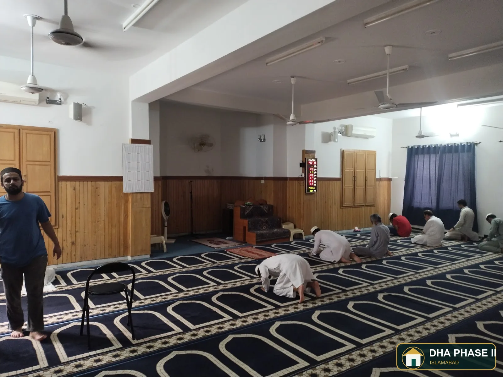 Sector J Mosque in DHA Phase 2 Islamabad