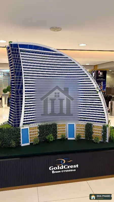 New Booking GoldCrest Breeze Modern Residential flat DHA2 islamabad