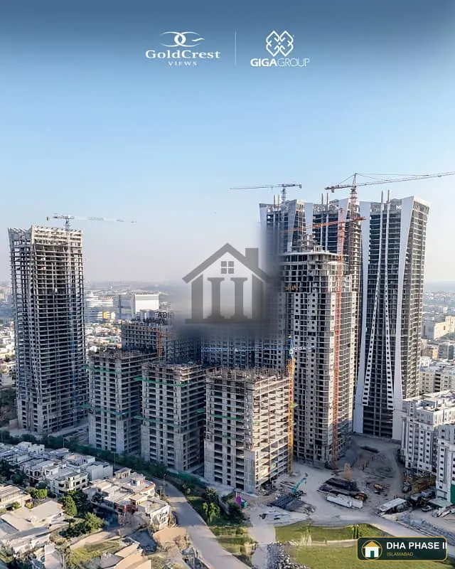 Two Bedroom Flat For Sale In Goldcrest Highlife 1 Near Giga Mall, World Trade Center DHA-2 Islamabad