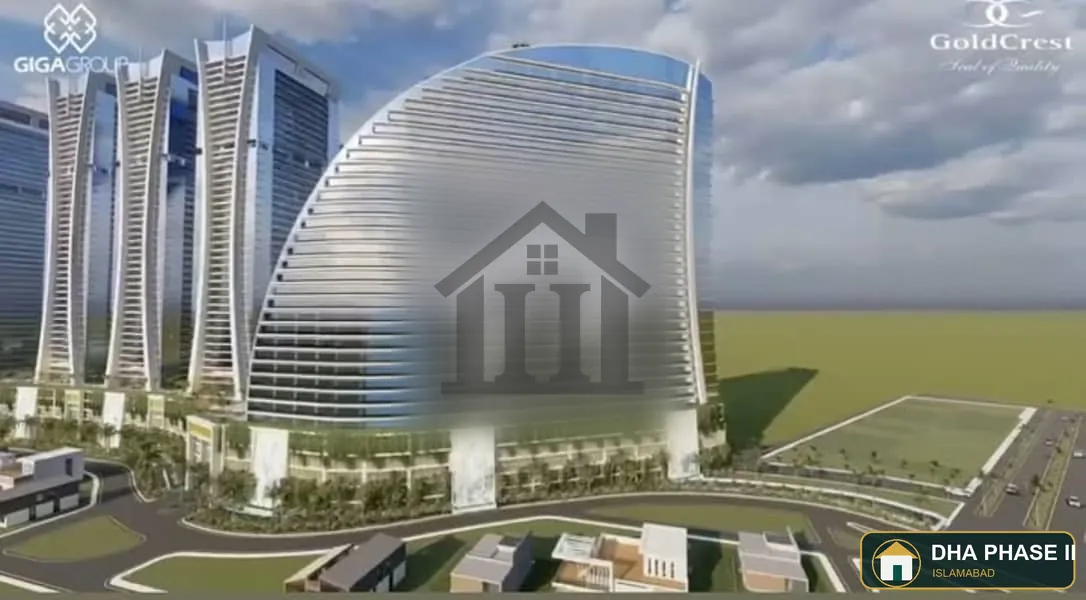 2 Bed New Booking Goldcrest Breeze Overseas Spacious And Modern Residential Flat In A Prime Location Near GIGA MALL DHA Phase -II Islamabad