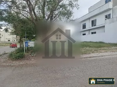 1 Kanal Corner Park Facing Plot For Sale IN Sector B DHA Phase 2 Islamabad: image 1
