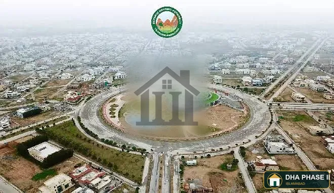 Dha 1 Kanal Plot For Sale Near Giga Mall Ideal Location. Plit
