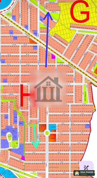 1 Kanal Corner Residential Plot for Sale DHA Phase 2, Sector G, Islamabad image 1