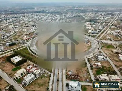One of Its Kind 45x50 Dimension 10 Marla Front Park Residential Plot is up For sale in DHA Phase 2 Sector B image 1
