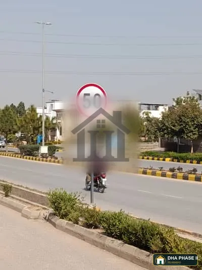 10 Marla Solid Residential Plot Prime Sector E DHA Phase 2 Islamabad image 1