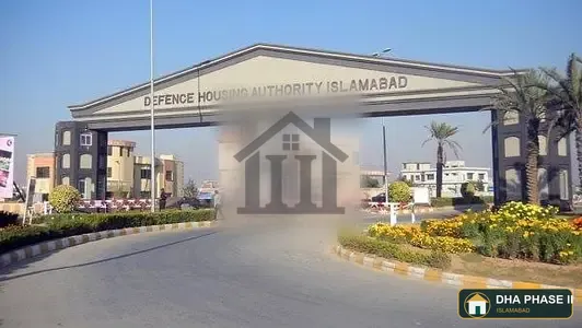 Perfect Location 10 Marla Plot For Sale In DHA Phase 2 - Sector E image 1